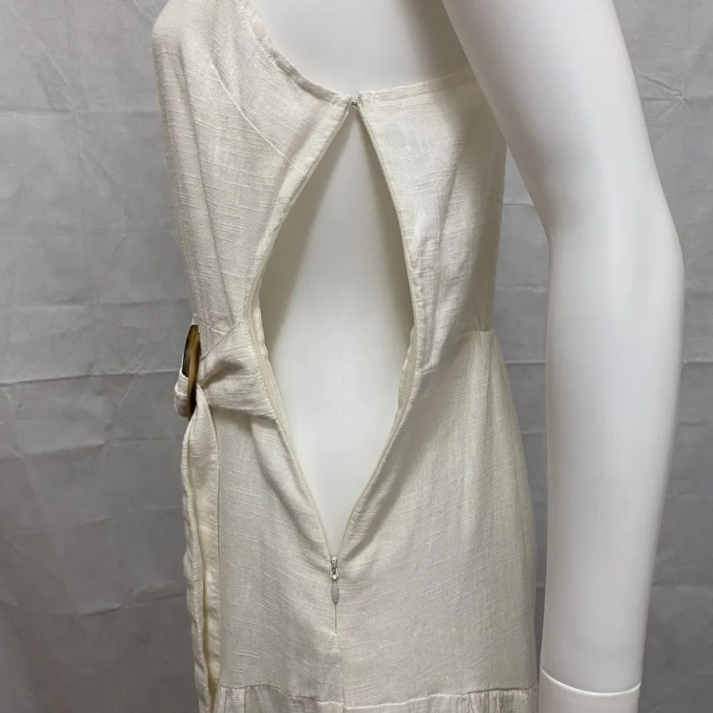 Billabong Island Spirit Women’s Maxi Dress Organic Cotton Size L - Picture 12 of 16